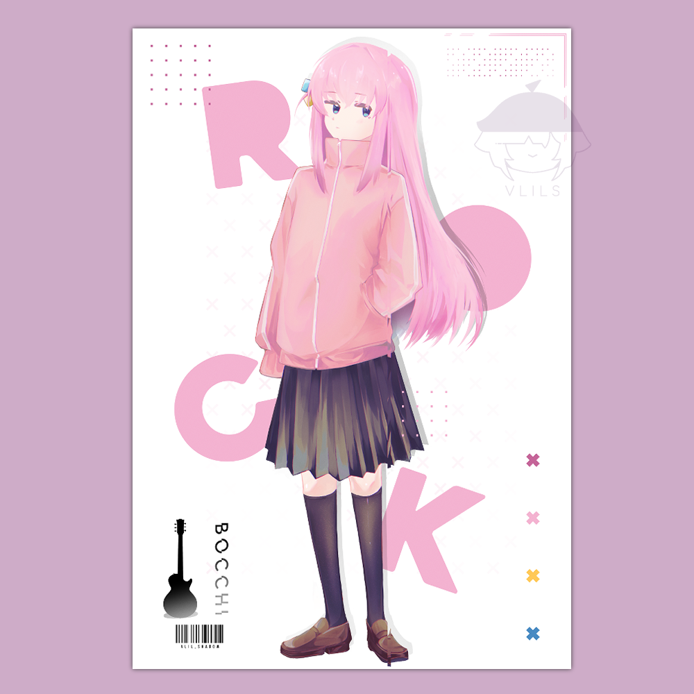 Bocchi ✦ Poster & Mini Print