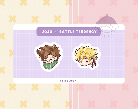 JOJO | Battle Tendency ✦ Sticker Sheet