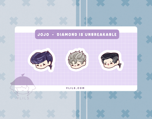 JOJO | Diamond is Unbreakable ✦ Sticker Sheet