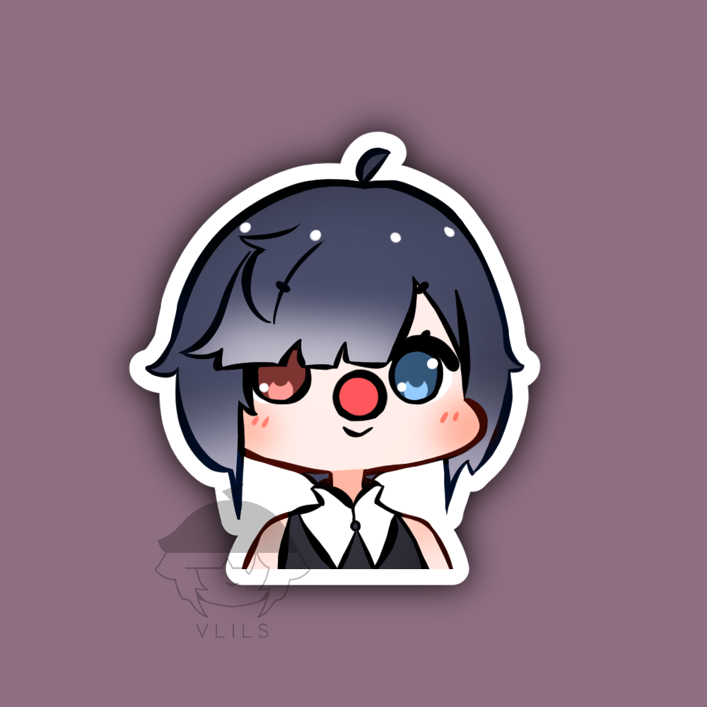 Shadow Clown ✦ Vinyl Sticker