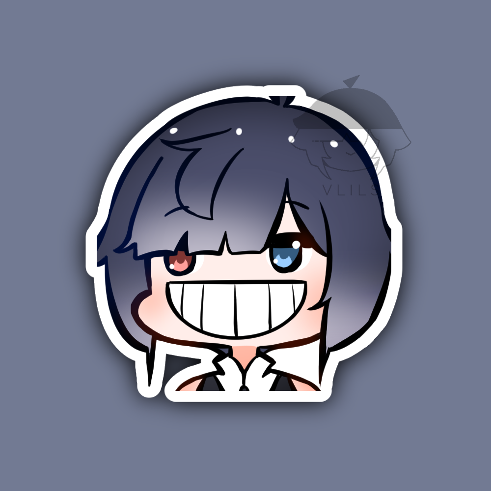 Shadow Smile ✦ Vinyl Sticker