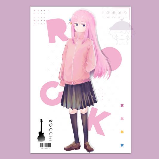 Bocchi ✦ 13x19" Poster Print