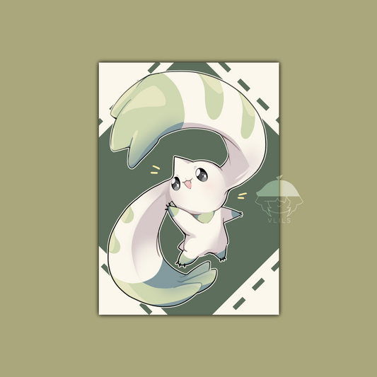 Terriermon ✦ 5x7" Mini Print